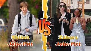 Zahara Jolie-Pitt VS Shiloh Jolie-Pitt (Angelina Jolie's Daughters) Transformation ★ From 00 To Now