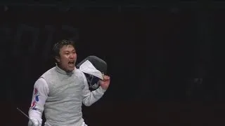 Byungchul wins Men's Individual Foil Bronze - London 2012 Olympics