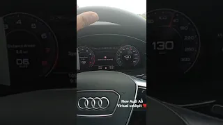 Audi A6 New Virtual Cockpit #shorts