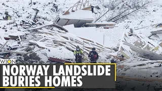 Norway: Several missing after an entire hillside collapsed | World News | WION News