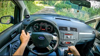 2007 Ford C-MAX [1.8 TDCI 115HP] | POV Test Drive #845 Joe Black