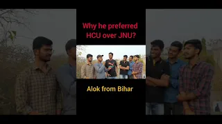 Why😯 He gave 1st Preference to HCU (UoH) than JNU ? #shorts #cuet2023 #hcu #jnu