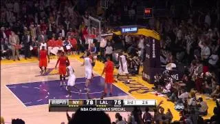 12 25 2012   Knicks vs  Lakers   Team Highlights