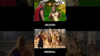 THOR LOVE AND THUNDER DELETED SCENE #shorts #youtubeshorts #whatsappstatus #trending #marvel #viral