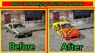 Best car modifying in Gta Sanandreas | wheel arch angels