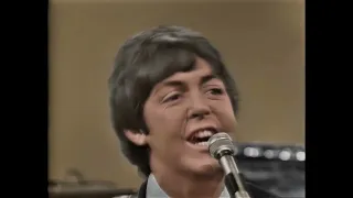 The Beatles - I'm Down (Ed Sullivan) [COLORIZED, censored]