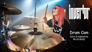 Invertor - Раны | Drum Cam (Live in Aglomerat 08.10.2022)