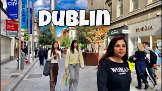 Dublin Ireland| Dublin city centre Henry street and O'connell street walking tour, travel with atiq