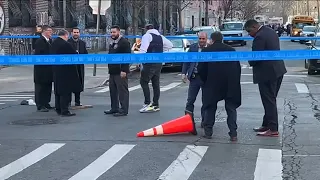 2 students, adult shot outside charter school in Brooklyn