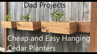 Weekend Projects: Building Hanging Planters With French Cleats