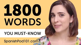 1800 Words Every Spanish Beginner Must Know