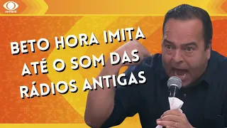 Pelé, Datena, Tim Maia e muito mais! Confira as imitações de Beto Hora no Faustão na Band