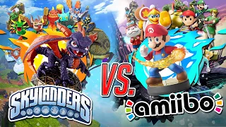 Skylanders vs. Amiibo: Which is the Best?! | Mikeinoid