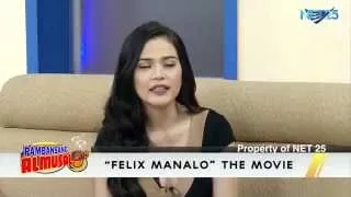 BELA PADILLA NET25 PAMBANSANG ALMUSAL "FELIX MANALO" MOVIE