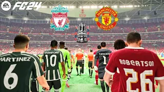 FC 24 | Liverpool vs Manchester United - Emirates FA Cup - PS5™ Full Gameplay