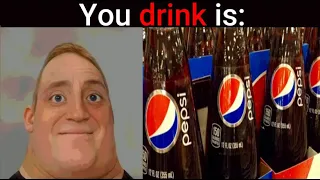 Mr Incredible Becoming Uncanny meme (You drink is)