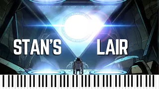 Gravity Falls: Stan's Secret Lair (Season 1 Finale) - Piano Cover/Music Video HD