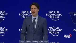 Justin Trudeau at World Economic Forum