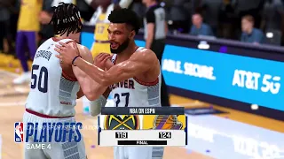 LAKERS vs NUGGETS Full Game 4 Highlights | May 22, 2023 | NBA Playoffs Game 4 NBA 2K23