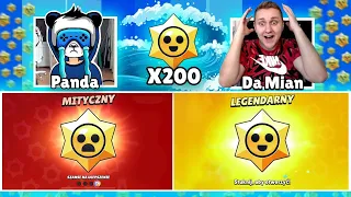 WIELKI 200x STARR DROP OPENING na 2 EKRANY z PANDĄ by TRAFIĆ *8x LEGENDĘ😲!* (ICE BUCKET CHALLENGE)