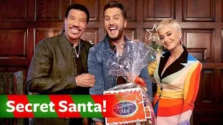 Katy Perry, Luke Bryan & Lionel Richie Exchange Secret Santa Gifts - American Idol on ABC