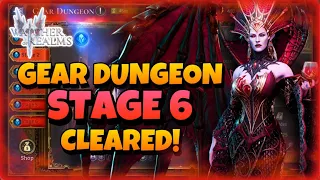 STAGE 6 CLEARED! Gear Dungeon Raid 4 | Watcher of Realms