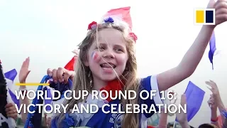 World Cup 2018 round of 16: Moments of victory and celebration