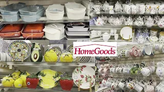 NEW AT HOMEGOODS *KITCHEN DECOR| HomeGoods Shop with me| Come with me| Store Walkthrough |Shopping
