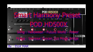 Line6 Pod HD500X Tutorial Preset (Smart Harmony)