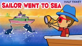 A Sailor Went to Sea | Nursery Rhymes Songs And Kids Songs With Lyrics