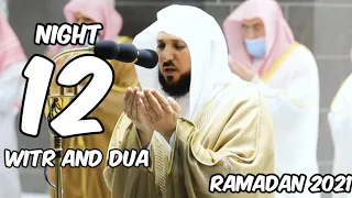 12 Ramadan 2021 | Makkah Witr and Beautiful Dua by Sheikh Maher Al Muaiqly | 23 April