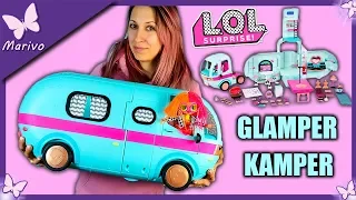 !!!WOW!!! 💙 GLAMPER LOL SURPRISE 💙 NOWOŚĆ 2019 💙 Unboxing z lalkami OMG Marivobox odc.74