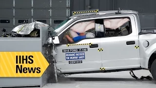 First IIHS test of aluminum-body F-150 - IIHS News