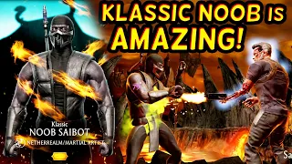 MK Mobile. I Played Klassic Noob and HE IS AMAZING! Epic Gameplay. Is Klassic Noob Worth It?