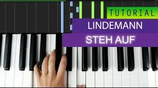 Lindemann - Steh Auf - Piano Tutorial + MIDI Download