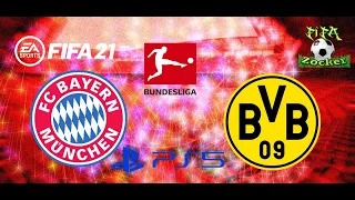 FIFA21| FC Bayern München VS. Borussia Dortmund 24.Spieltag Bundesliga 06.03.21 Gameplay 4K UHD PS5