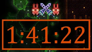 All Bosses Master Mode {4p} in 1:41:22 - Terraria Speedrun