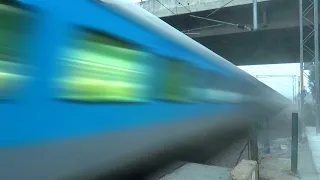 Faridabad - India's Ultimate Place for Speed+Honking !!! Fastest Section of Indian Railways