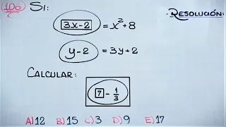 Operadores Matemáticos | Razonamiento Matemático