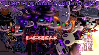 William and Michael Afton's Birthday / (Original?) / Sparkle_Aftøn / FNAF