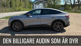 Audi Q4 e-tron - Testad - Mycket plast för pengarna | Elbilsmagasinet