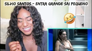 Silvio Santos - Entra grande sai pequeno | Câmeras Escondidas | REACTION