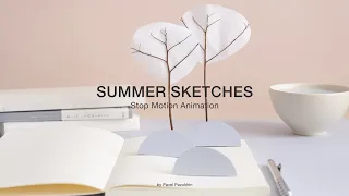 Summer Sketches | Stop Motion Animation