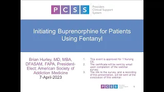 Initiating Buprenorphine for Patients Using Fentanyl