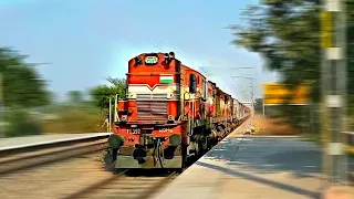 Fastest Diesel Action at Delhi-Rewari Section | Up to 120 kmph speed | Indian Railways