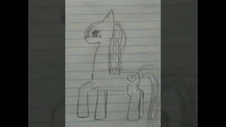Мои первые рисунки пони
