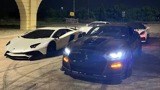 Shelby GT500 Vs Aventador SV