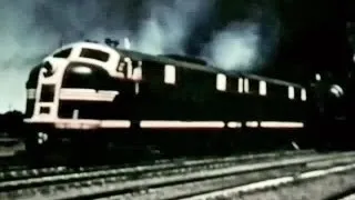 Loaded For War - 1940's American Trains - CharlieDeanArchives / Archival Footage