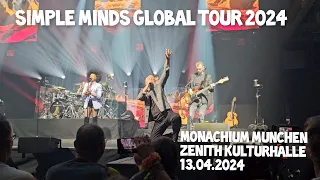 SIMPLE MINDS Global Tour 2024 Monachium Munchen Zenith Kulturhalle 13.04.2024 full koncert