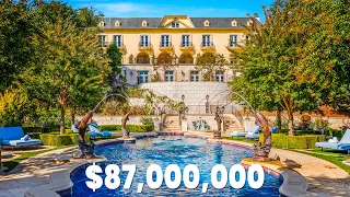 $87,000,000 MANSION ON TOP OF A MOUNTAIN IN BEVERLY HILLS!